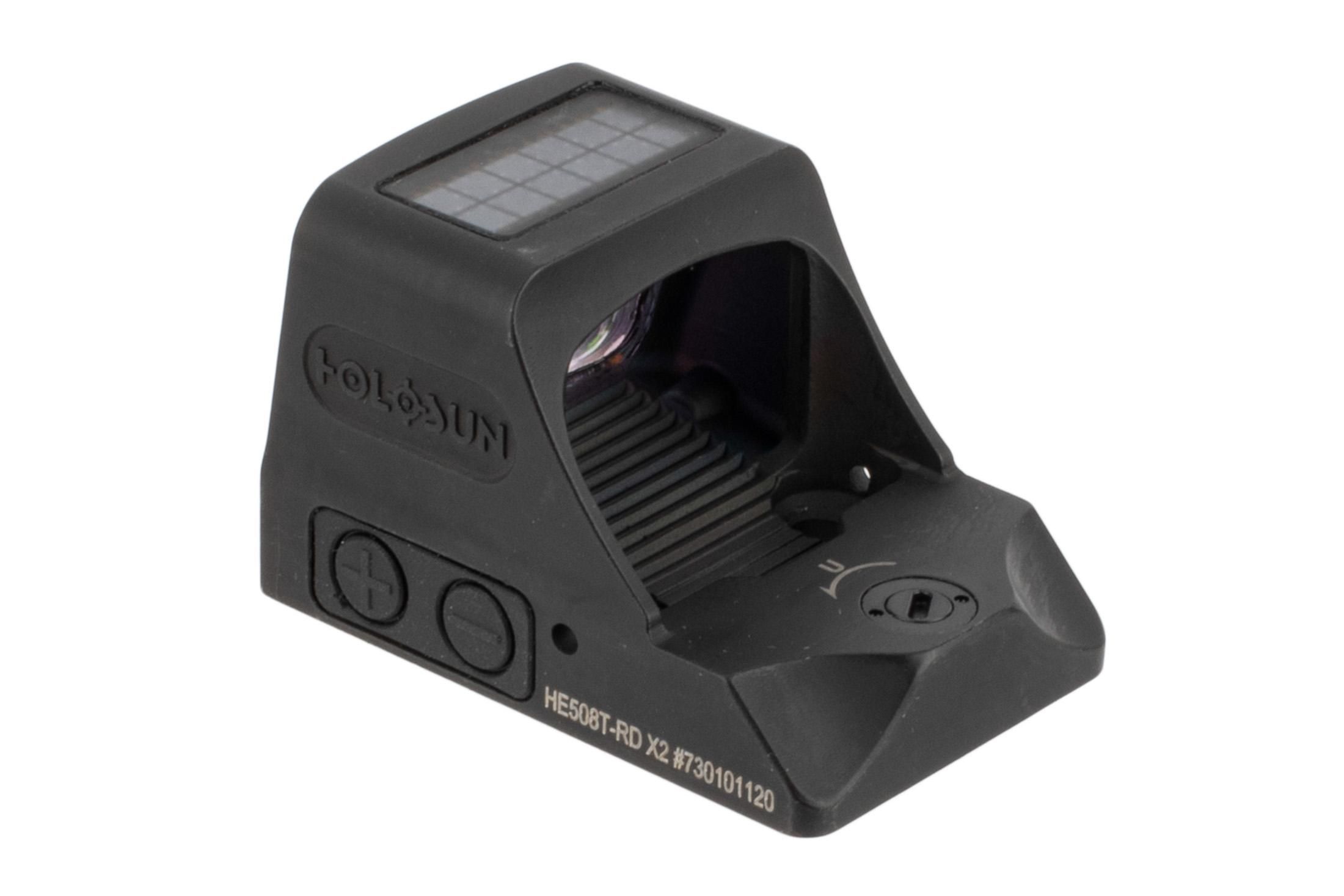 Holosun HE508T-RD-X2 Elite Solar Powered Red Dot Sight - Titanium